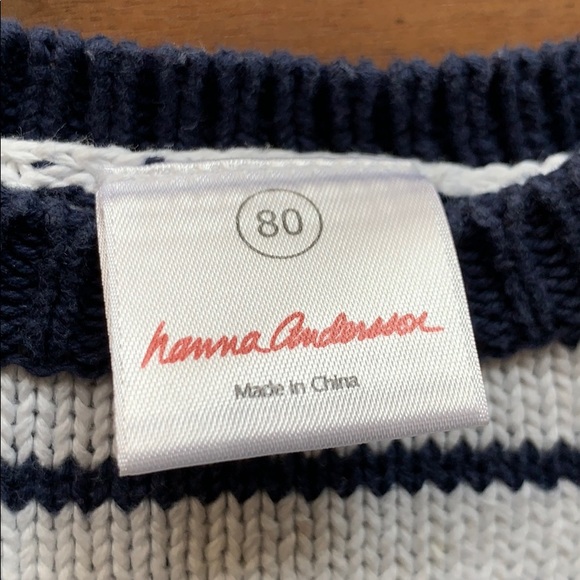 Hanna Andersson Striped Sweater - Picture 3 of 3
